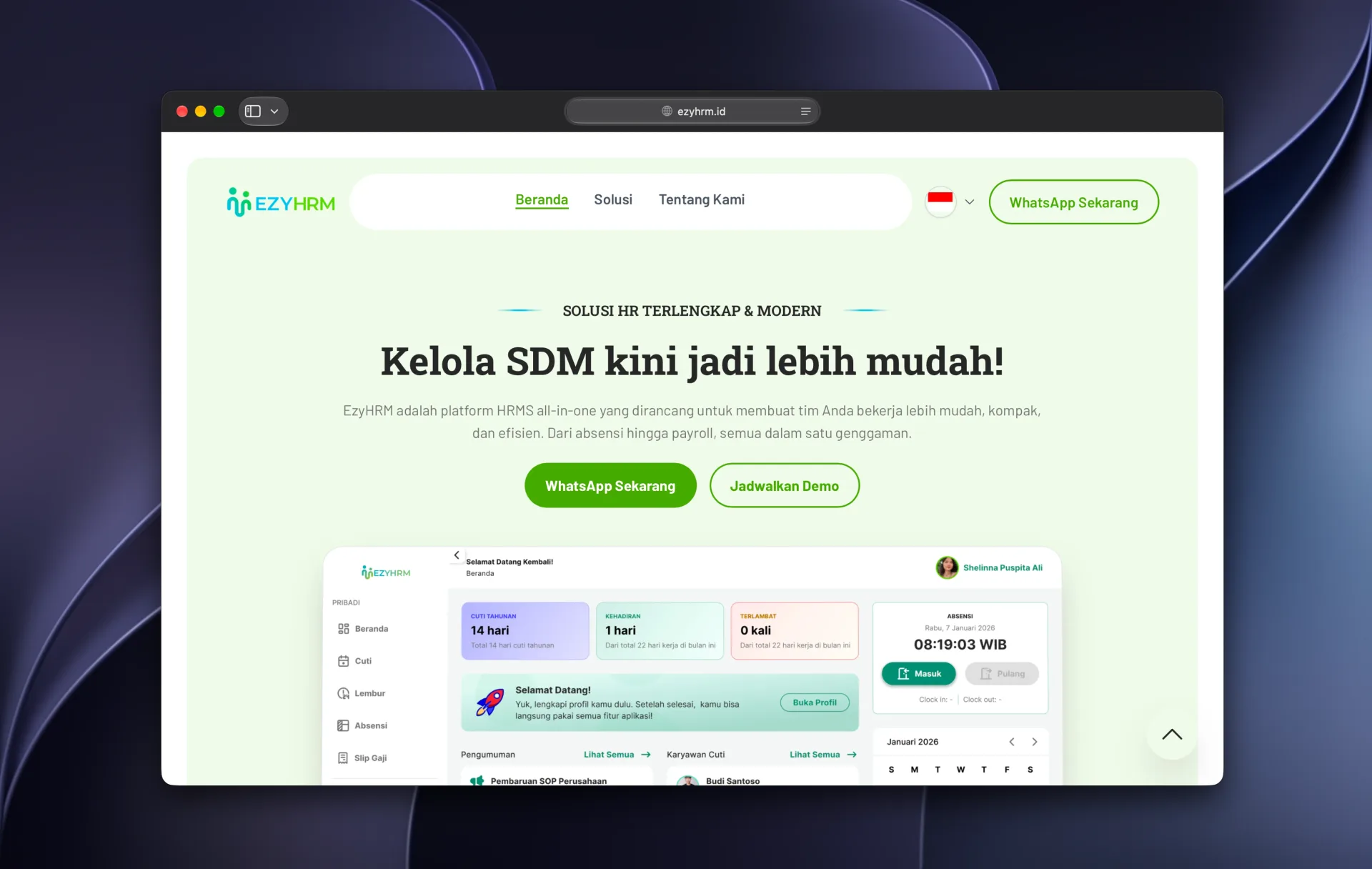 EzyHRM Enterprise